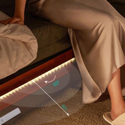 Aigostar - LED Dimmelhető szalag érzékelővel 1m LED/2W/4xAAA 3000K IP65