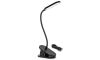 Aigostar - LED  Dimmelhető tölthető asztali lámpa klipsszel LED/2,5W/5V fekete