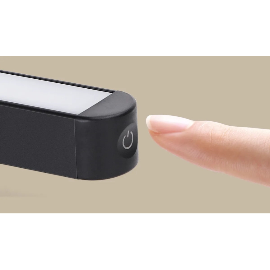 Aigostar - LED Dimmelhető újratölthető tükörvilágítás LED/2,9W/5V 2000 mAh