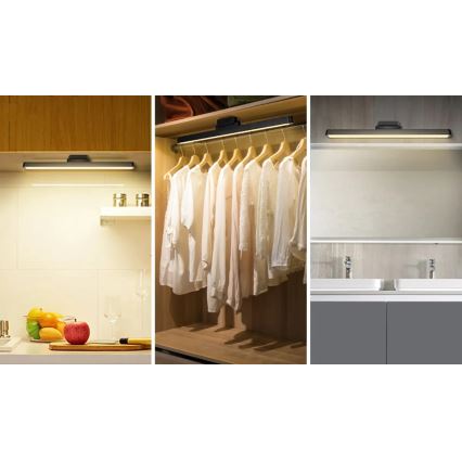 Aigostar - LED Dimmelhető újratölthető tükörvilágítás LED/2,9W/5V 2000 mAh