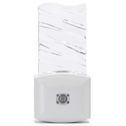 Aigostar - LED Éjjeli lámpa alkonyérzékelővel LED/0,2W/230V 6500K