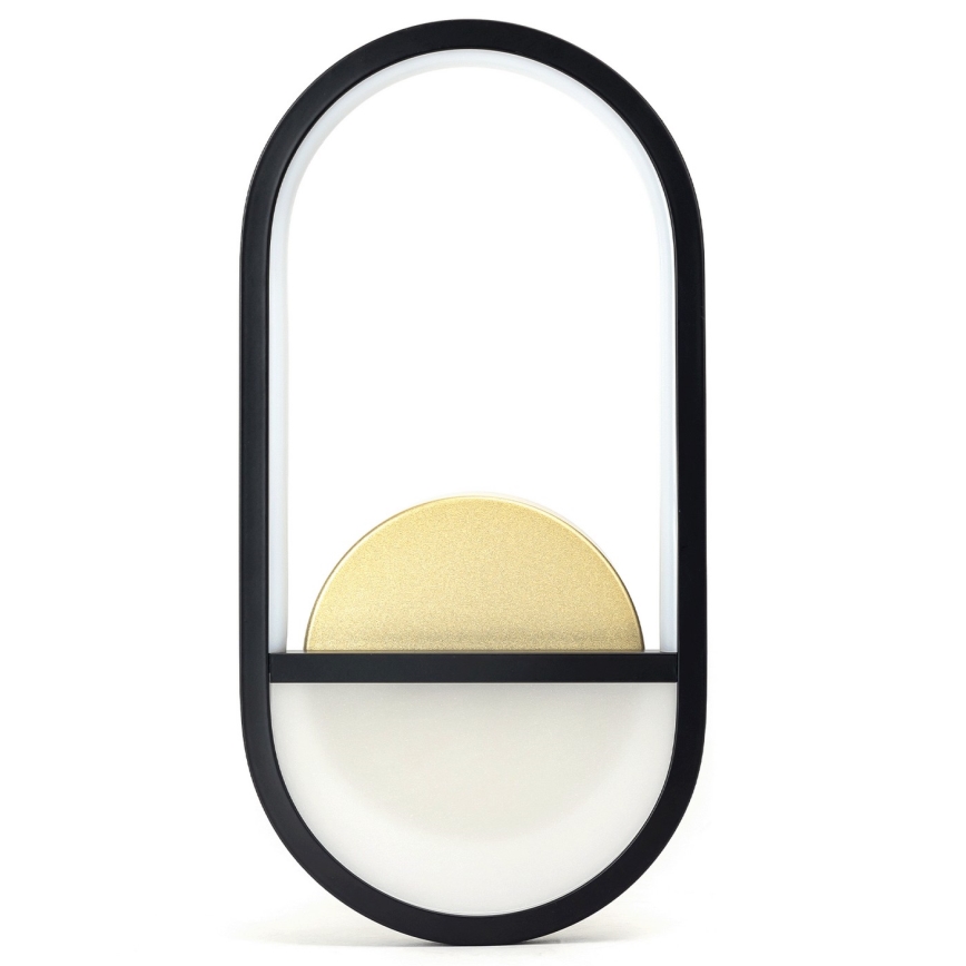 Aigostar - LED fali lámpa LED/13,5W/230V 2700K fekete/arany