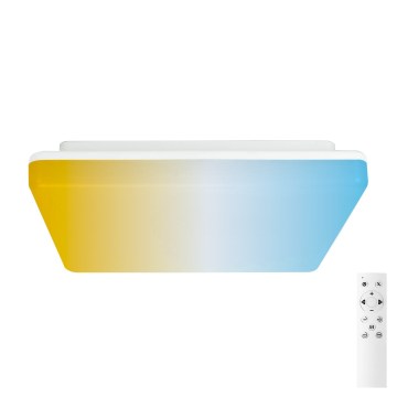 Aigostar - LED fényerőszabályozható fürdőszobai mennyezeti lámpa LED/18W/230V 3000K-6500K IP54 + távirányító
