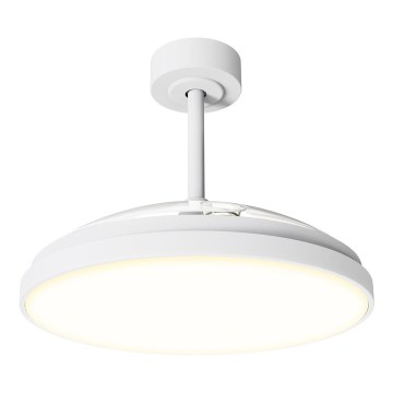 Aigostar - LED fényerőszabályozható mennyezeti ventilátor LED/50W/230V 2700–6500K átm. 106 cm fehér + távirányító