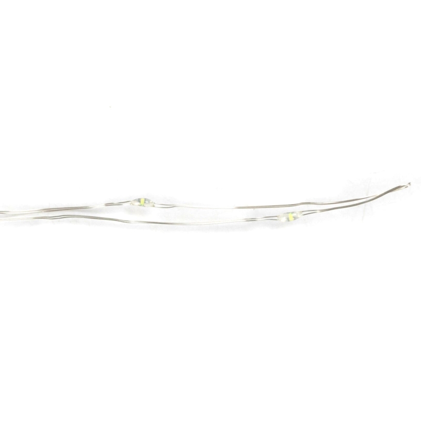 Aigostar - LED fényfüzér 100xLED/3xAA 10,3m hideg fehér