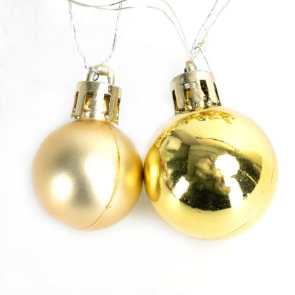 Aigostar - LED fényfüzér 20xLED/3xAA 2 m meleg fehér