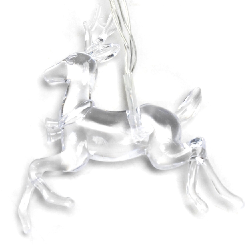 Aigostar - LED fényfüzér 20xLED/3xAA 3,3m rénszarvasos