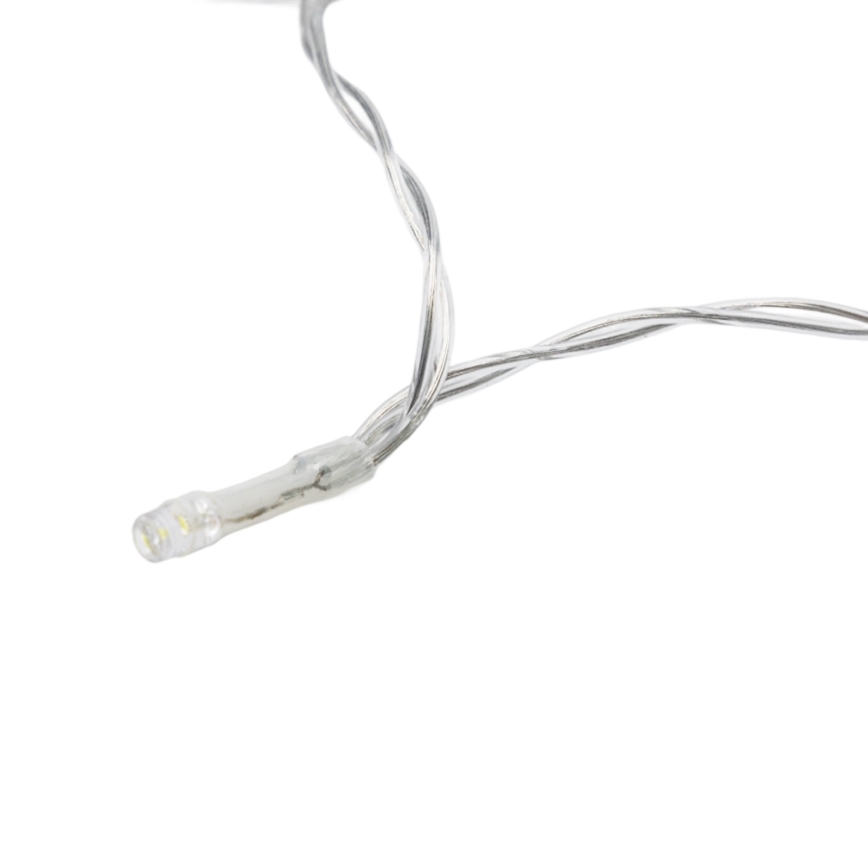 Aigostar - LED fényerőszabályozható kültéri karácsonyi fényfüzér mozgásérzékelővel 100xLED/3xAA 12m többszínű + távirányítóval