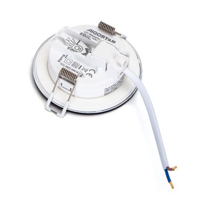 Aigostar - LED Fürdőszobai beépíthető lámpa LED/4,8W/230V 6500K fekete IP65