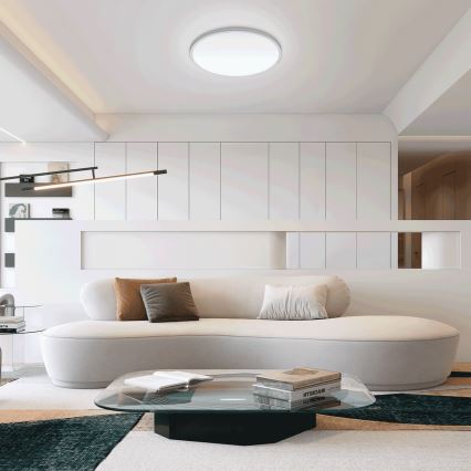 Aigostar - LED Dimmelhető fürdőszobai lámpa LED/18W/230V 3000-6000K IP54 + távirányítás