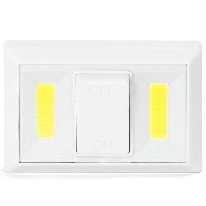 Aigostar - LED hordozható éjszakai lámpa LED/4xAAA 6500K