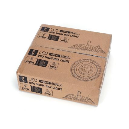 Aigostar - LED Ipari lámpa UFO HIGHBAY LED/100W/230V 6500K IP65