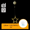 Aigostar - LED Karácsonyi dekoráció LED/3xAAA csillag 19cm