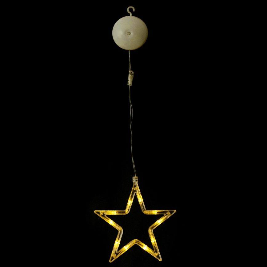Aigostar - LED Karácsonyi dekoráció LED/3xAAA csillag 19cm
