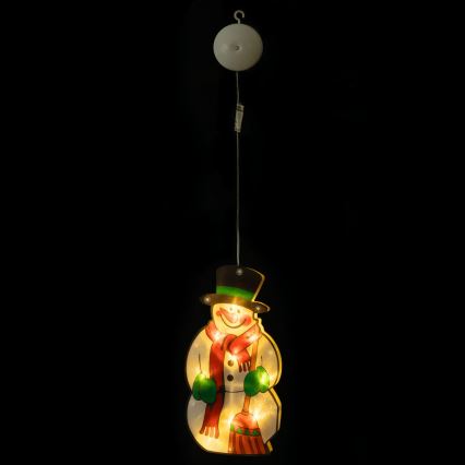 Aigostar - LED Karácsonyi dekoráció LED/3xAAA hóember 25cm
