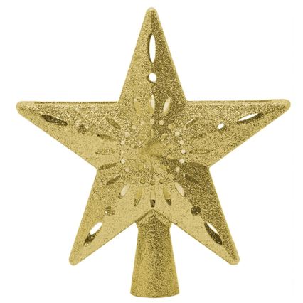 Aigostar - LED karácsonyi hópelyhes projektor LED/5W/230V hideg fehér arany csillag