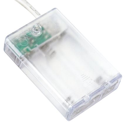 Aigostar - LED karácsonyi fényfüzér 20xLED/3xAA 2,3m többszínű