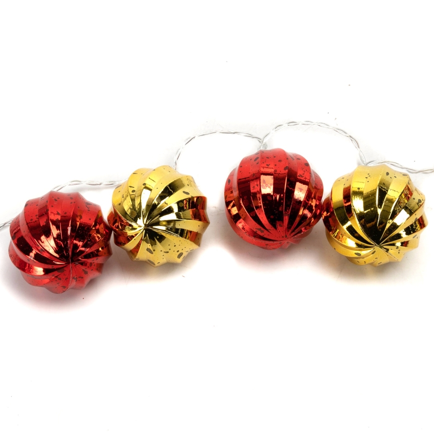 Aigostar - LED karácsonyi fényfüzér 20×LED/3×AA, 2 m, meleg fehér