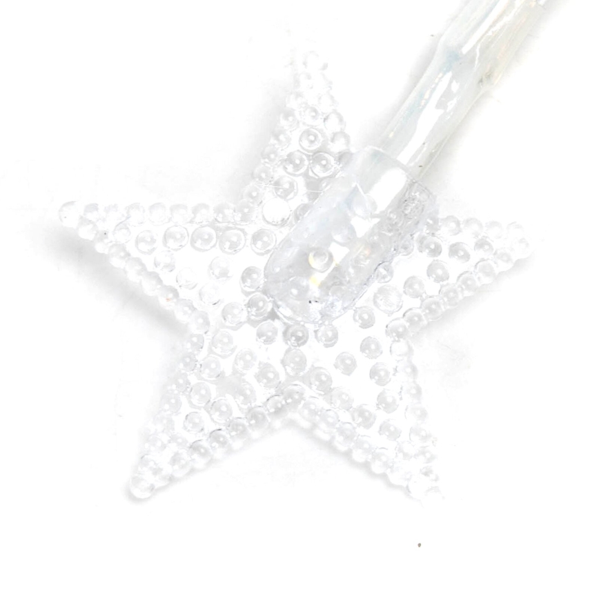 Aigostar - LED Karácsonyi fényfüzér 20xLED/3xAA 3,3m csillagok