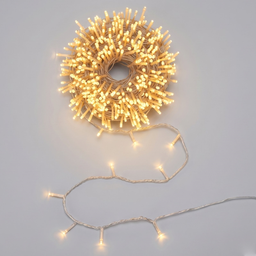 Aigostar - LED karácsonyi fényfüzér 30xLED/3xAA 3,3m meleg fehér