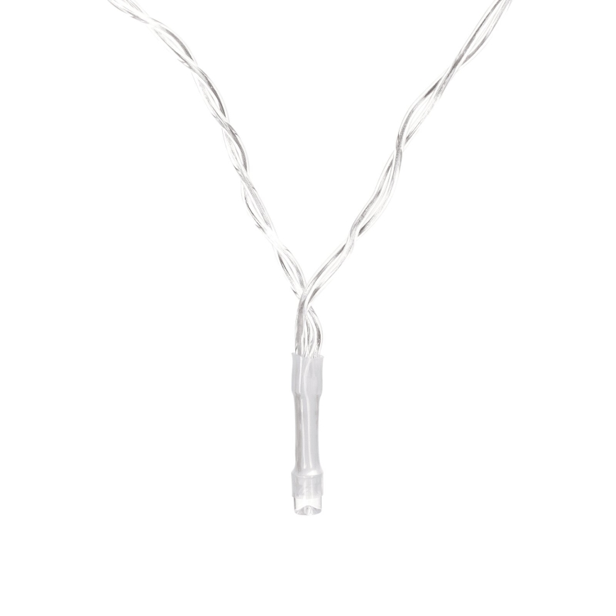 Aigostar - LED karácsonyi fényfüzér 50xLED/3xAA 5,3m színes