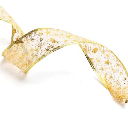 Aigostar - LED karácsonyi fényfüzér 50xLED/3xAA 5m meleg fehér arany