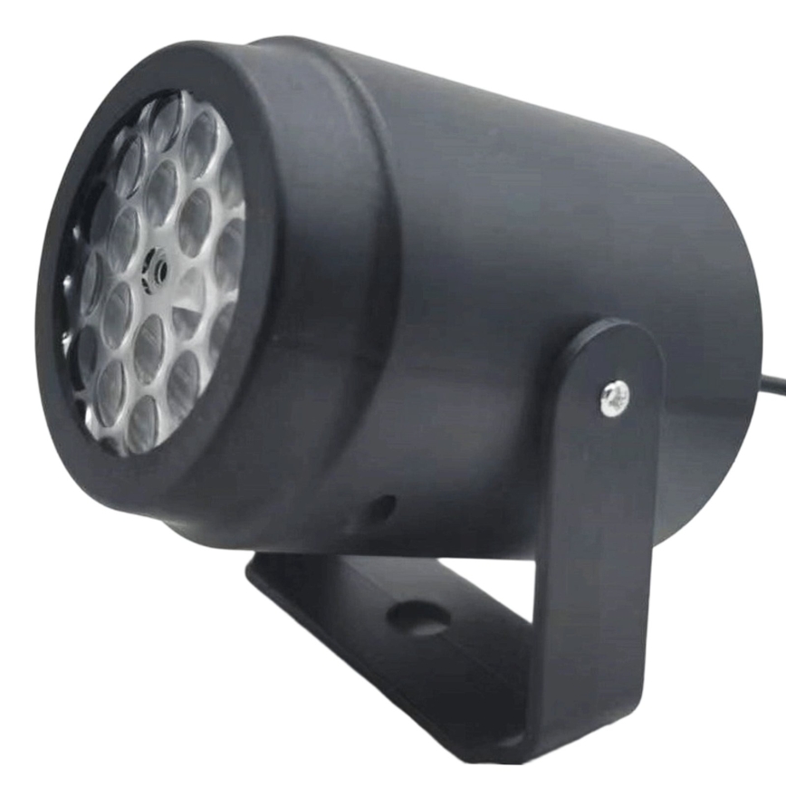 Aigostar - LED karácsonyi hópehely-projektor LED/5W/230V hideg fehér