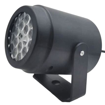 Aigostar - LED karácsonyi hópehely-projektor LED/5W/230V többszínű