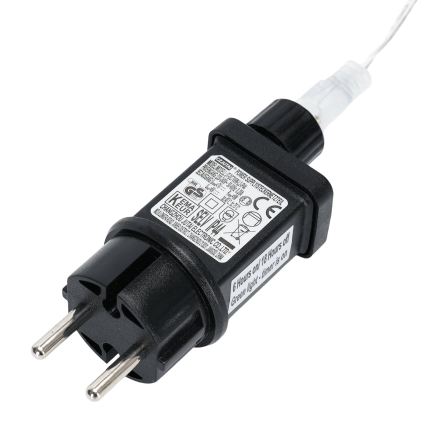 Aigostar - LED karácsonyi hópelyheket vetítő projektor LED/5W/230V hideg fehér mézeskalács