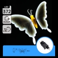 Aigostar - LED kültéri dekoráció 372xLED IP44 hideg fehér pillangó