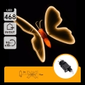 Aigostar - LED kültéri dekoráció 504xLED IP44 meleg fehér pillangó
