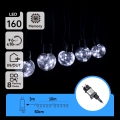 Aigostar - LED kültéri dekorációs fényfüzér 160 LED 10 m IP44 hideg fehér