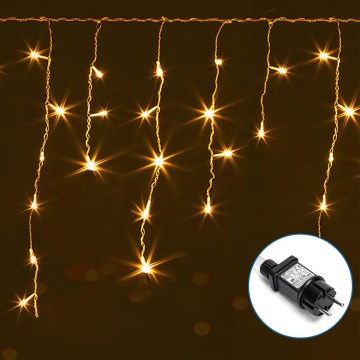 Aigostar - LED Kültéri dekoratív lánc 75xLED/6W/230V 15x0,6m IP44 meleg fehér