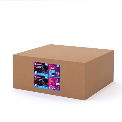 Aigostar - LED kültéri dekoráció LED/3,6W/31/230V 6500K 90/45cm IP44 rénszarvas szánkóval