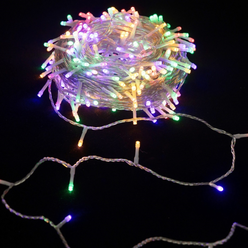 Aigostar - LED kültéri fényfüzér 1000xLED/8 világítási mód 53m IP44 többszínű