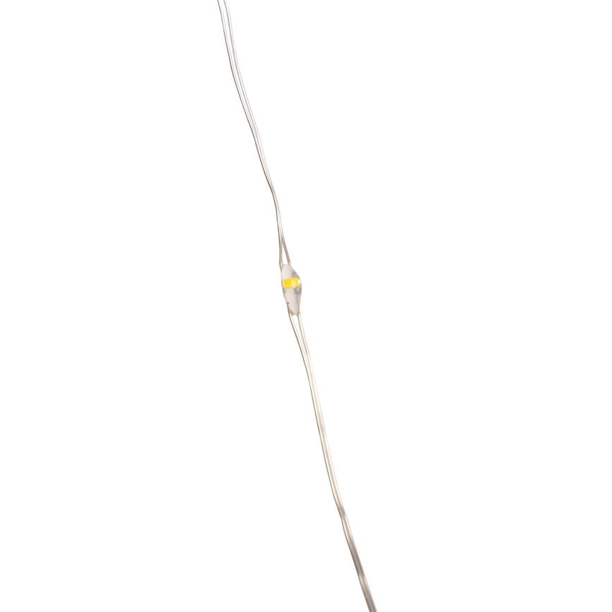 Aigostar - LED kültéri fényfüzér 100×LED, 8 funkcióval, 3×AA, 10,3 m, IP44, meleg fehér