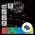 Aigostar -LED kültéri fényfüzér 150xLED/8 funkció 3xAA 15,3m IP44 többszínű
