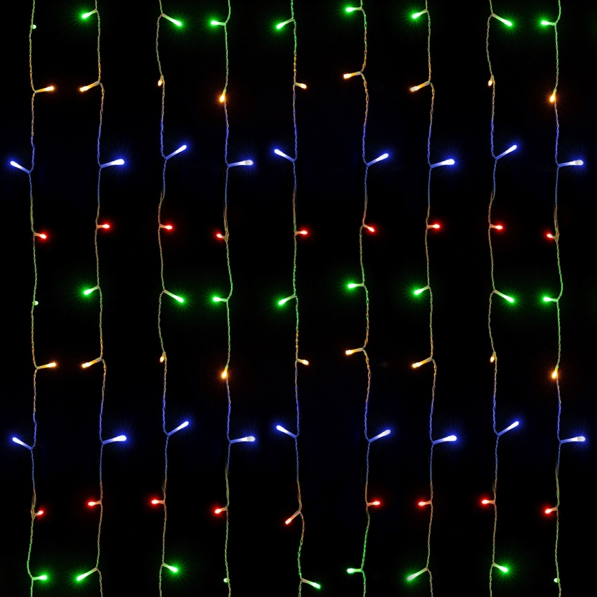 Aigostar - LED kültéri fényfüzér 234xLED/8 világítási mód 1,2x1,8 m IP44 többszínű