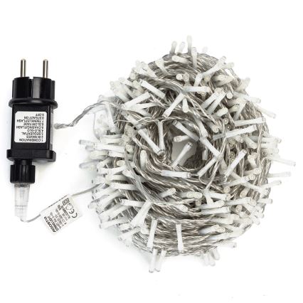 Aigostar - LED kültéri fényfüzér 400 LED, 8 üzemmód, 20 m, IP44, meleg fehér