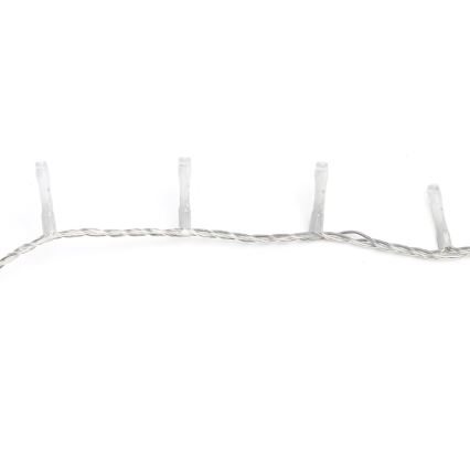 Aigostar - LED kültéri fényfüzér 400 LED, 8 üzemmód, 20 m, IP44, meleg fehér