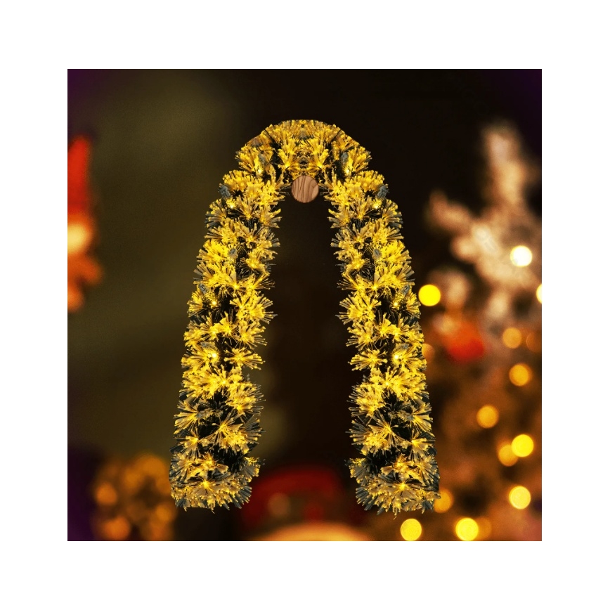 Aigostar - LED-es kültéri karácsonyi dekoráció 112xLED/3,6W/230V 2m IP44 meleg fehér
