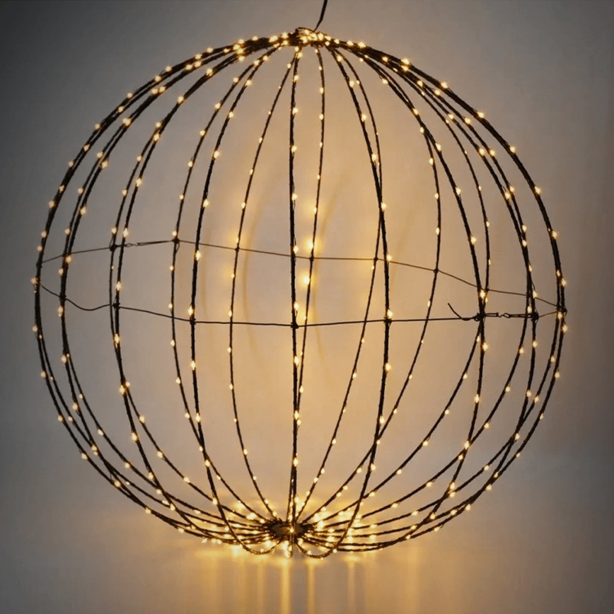 Aigostar - LED kültéri karácsonyi dekoráció 177xLED/3,6W/230V 60 cm IP44 meleg fehér