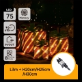 Aigostar- LED Kültéri karácsonyi dekoráció 3,6W/31/230V 2700K 20/25/30cm IP44 ajándékok