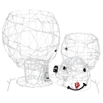 Aigostar - LED kültéri karácsonyi dekoráció 3,6W/31/230V 6500K 120cm IP44 hóember