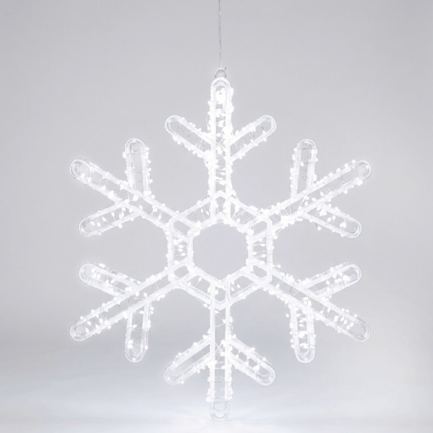 Aigostar - LED kültéri karácsonyi dekoráció 540xLED/6W/230V IP44 hideg fehér 45 cm-es hópehely