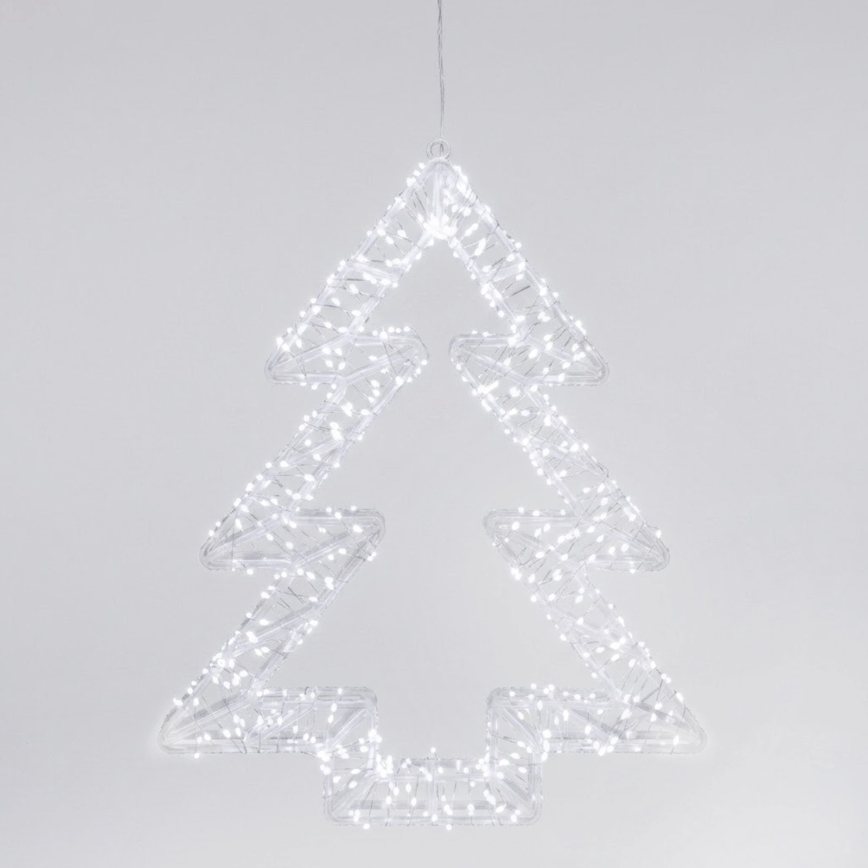 Aigostar - LED kültéri karácsonyi dekoráció 540xLED/6W/230V IP44 hideg fehér 45cm