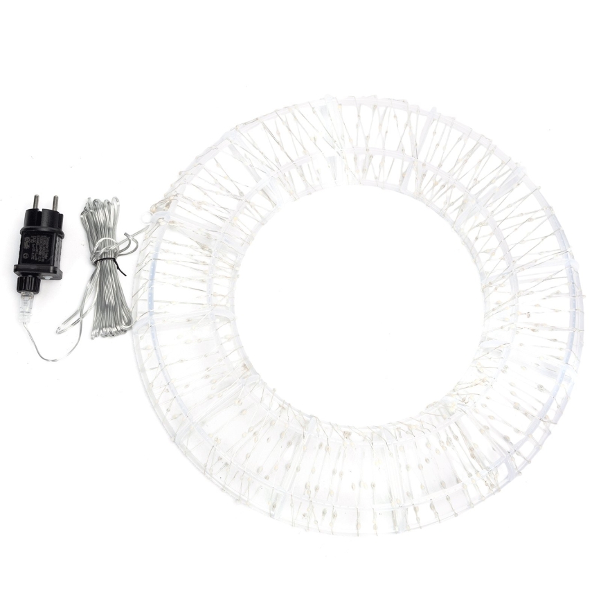 Aigostar - LED kültéri karácsonyi dísz 540xLED/6W/230V IP44 meleg fehér 45 cm-es kör