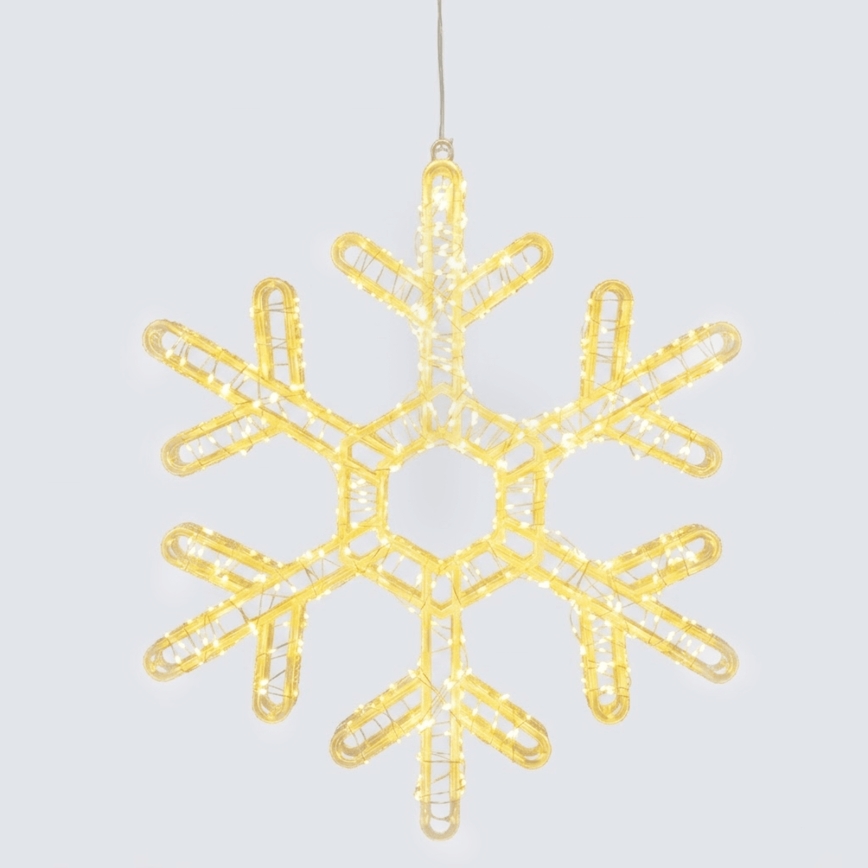 Aigostar - LED kültéri karácsonyi dekoráció 540xLED/6W/230V 43 cm IP44 meleg fehér hópehely