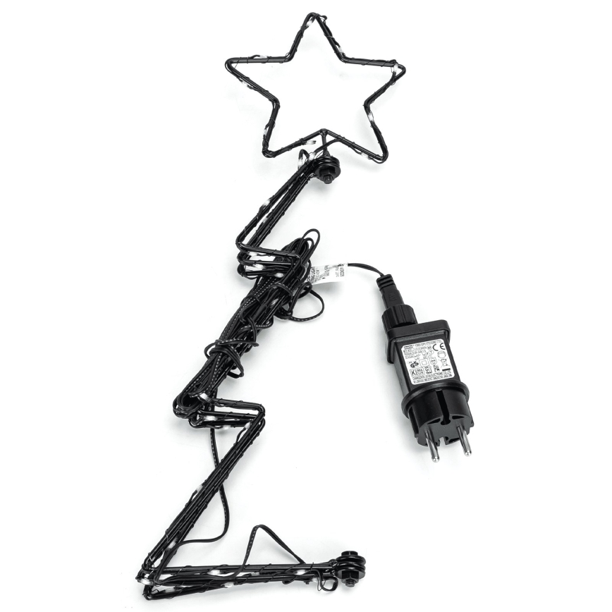 Aigostar - LED kültéri karácsonyi dekoráció LED/3,6W/230V 40 cm IP44 hideg fehér