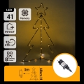 Aigostar - LED kültéri karácsonyi dekoráció LED/3,6W/230V 40 cm IP44 meleg fehér